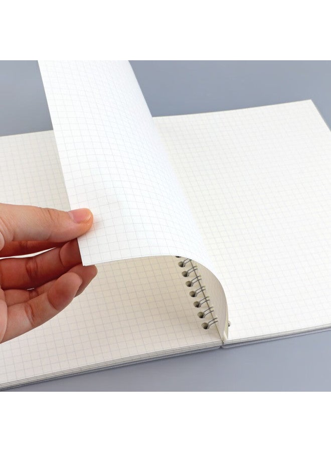 Baoke (Baoke) Nb3018A Student Grid Notebook B5/60 Pages Spiral Bound Office Notepad Single Pack - Image 3