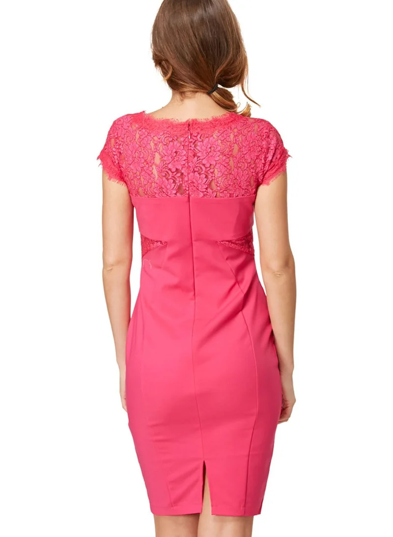 Paper Dolls Lace Midi Dress