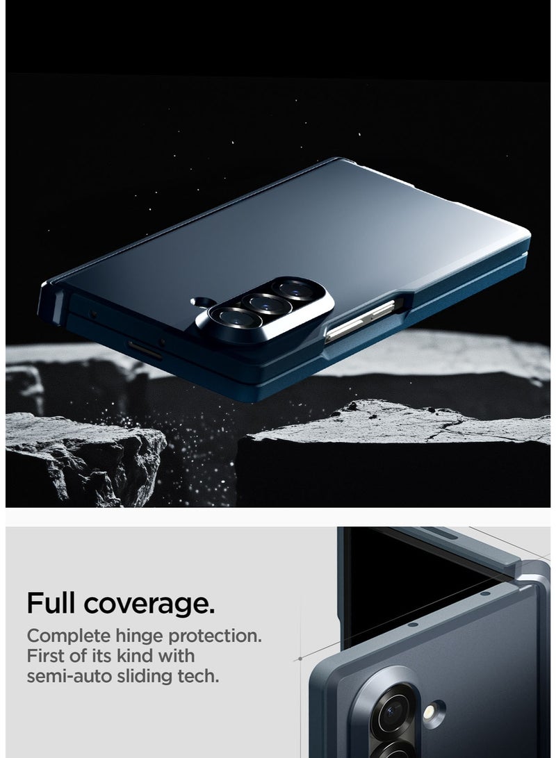 Spigen Tough Armor Pro MagFit for Samsung Galaxy Z Fold 7 Case [MagSafe Compatible] Cover (2025) - Metal Slate  - Image 3