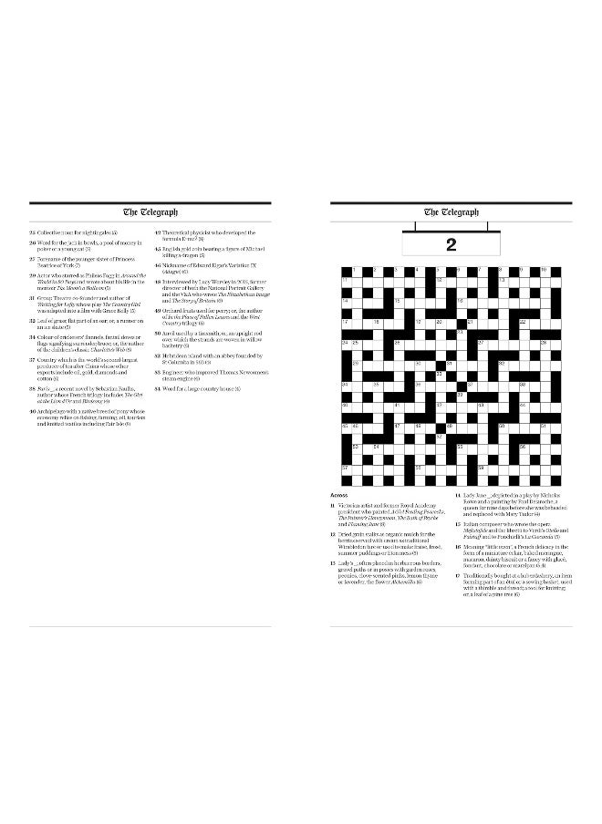 The Telegraph General Knowledge Crosswords 8  - Image 4