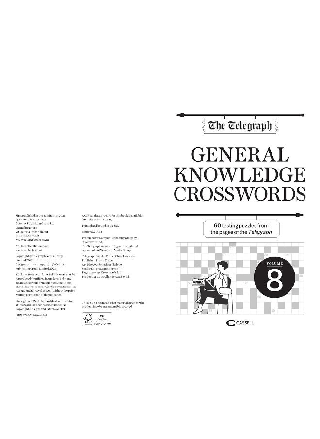 The Telegraph General Knowledge Crosswords 8  - Image 2