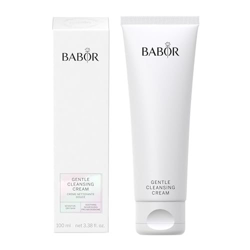 BABOR Gentle Cleansing Cream for Dry and Sensitive Skin Especially Mild Skinfriendly and Creamy Cleansing Lotion Vegan Formula Gentle Cleansing Milk - Image 1