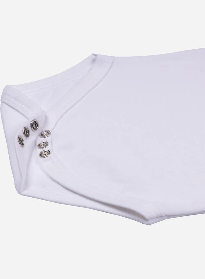 Babies Basic Pack of 3 - Solid Short Sleeves Bodysuit by Styli