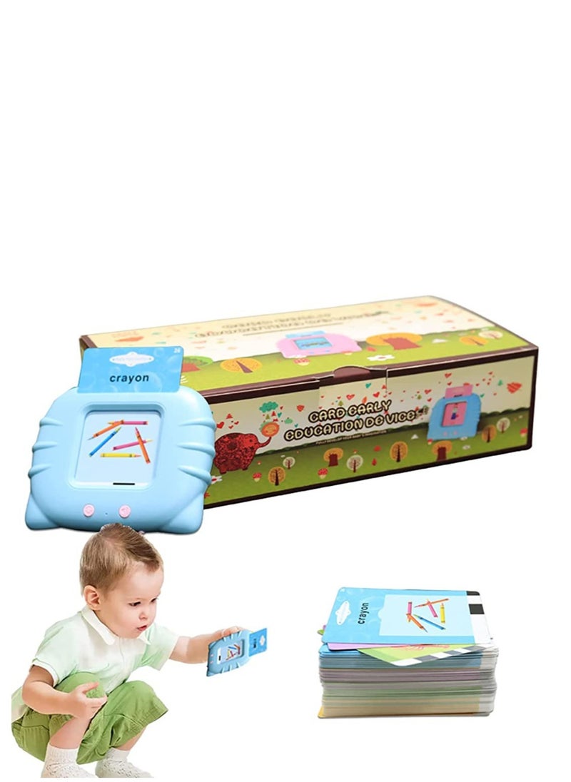 LIXADA - Educational Toys For Toddlers Talking Flash Cards Educational Toys,Languages: English and Arabic - Image 1