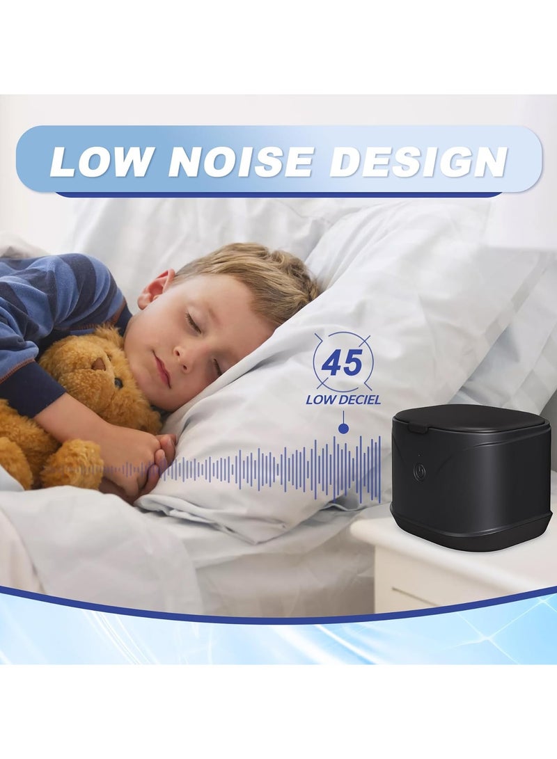 Ultrasonic Jewelry Cleaner Jewellry Cleaner Machine 220ml 46KHz Professional Sonic Cleaner with One-Touch Operation Sonic Cleaner for Rings Glasses Jewelry Dentures - Image 4