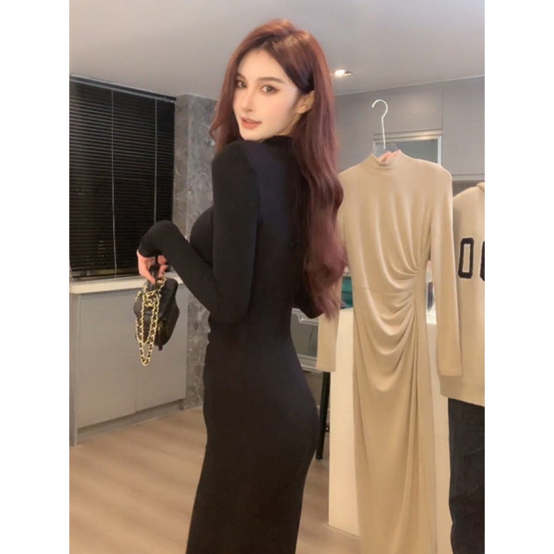 Hepburn style dress, elegant feminine daily styling - Image 2
