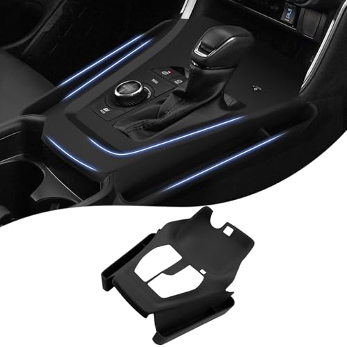 Autorder Silicone Center Console Organizer for 2019-2025 Toyota RAV4 Accessories Seat Gap Storage Box Soft Gear Shift Panel Trim Cover - Image 1