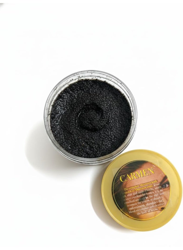Carmen Original Moroccan Soap with 23 Natural Herbs Blend - Infused with Shea Butter, Jojoba & Licorice Oil for Instant Brightening & Deep Hydration - 100% Moroccan Handmade - 250g - Image 4