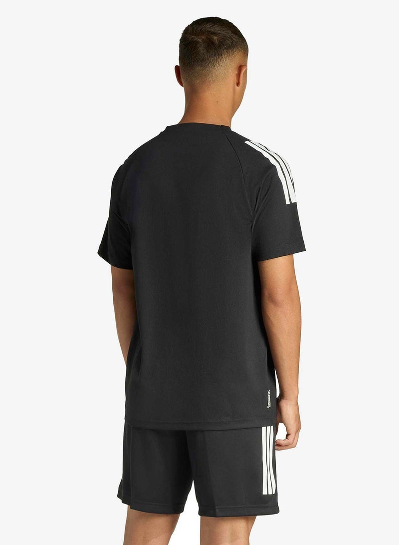Adidas 3-Stripes Climacool Sereno  T-Shirt - Image 2