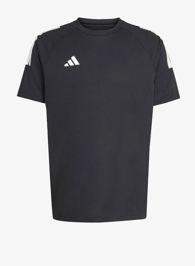 Adidas BLACK/WHITE 3-Stripes Climacool Sereno T-Shirt for Men | Best Price UAE