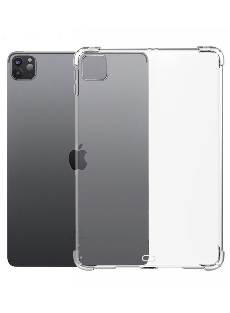 CATANES iPad Pro 12.9 inch Case Shockproof Gorilla TPU Cover Transparent with Reinforced Corners Clear - Image 1