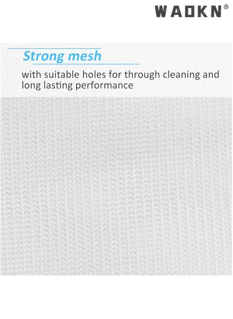 WAOKN 7Pcs Mesh Laundry Bags for Delicates with Premium Zipper, Travel Storage Organize Bag, Clothing Washing Bags for Laundry, Blouse, Bra, Hosiery, Stocking, Underwear, Lingerie  - Image 2