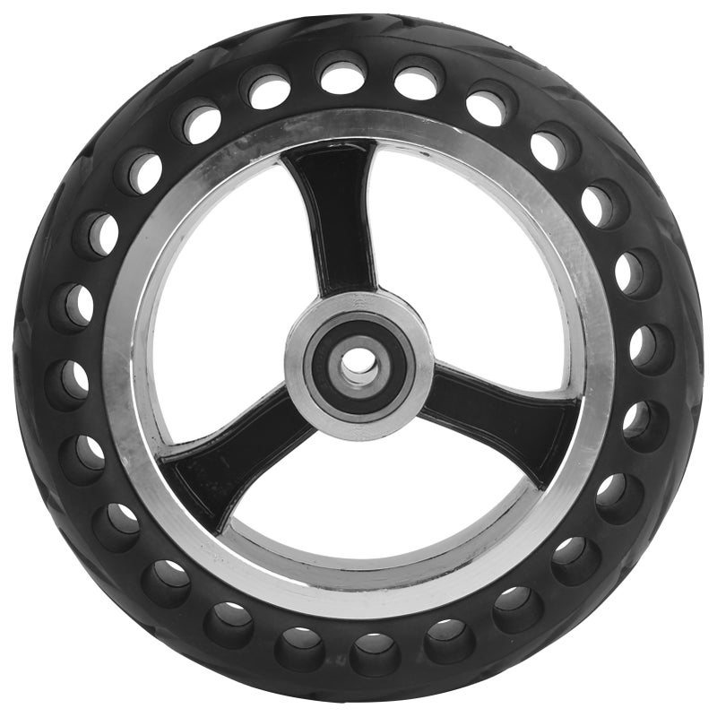 ExplosionProof Electric Scooter Solid Tire 200x50 Solid Rubber Wheel with 8inch Hub - Image 2