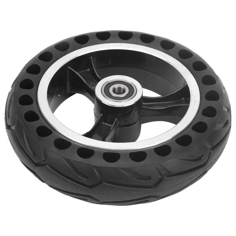 ExplosionProof Electric Scooter Solid Tire 200x50 Solid Rubber Wheel with 8inch Hub - Image 5