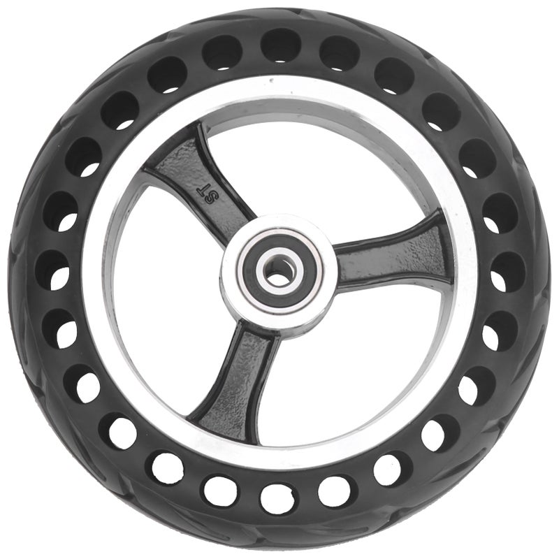 ExplosionProof Electric Scooter Solid Tire 200x50 Solid Rubber Wheel with 8inch Hub - Image 4