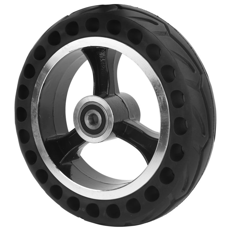 ExplosionProof Electric Scooter Solid Tire 200x50 Solid Rubber Wheel with 8inch Hub - Image 3