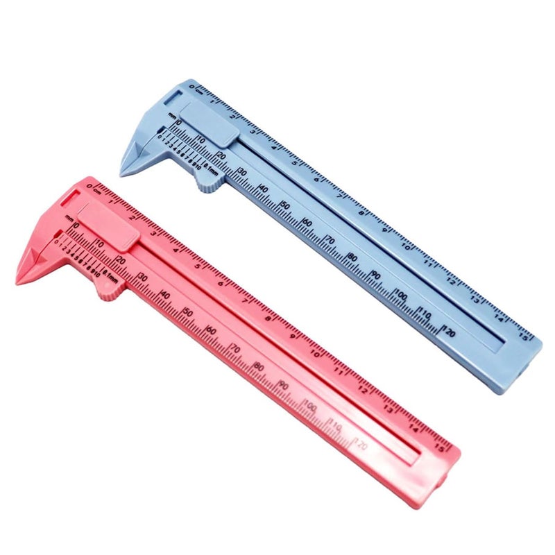 15 cm Black Vernier Caliper Double Scale Micrometer 0 150mm 0 180mm Measuring Tool - Image 5