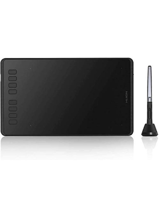 HUION H950P Drawing Tablet with Stylus, 8.7×5.4 inch Digital Graphics Tablet, 8192 Pressure Levels, 8 Shortcut Keys, Art Tablet - Black - Image 1