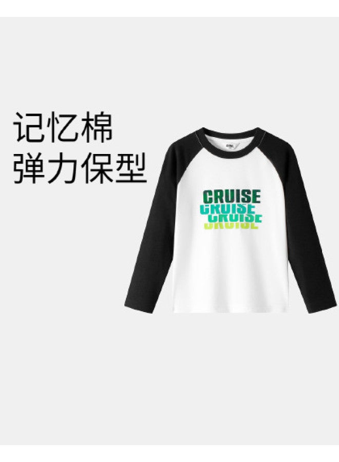 Annil Kids' Casual Round Neck Long Sleeve Knitwear - 2025 Autumn New Collection - Image 1