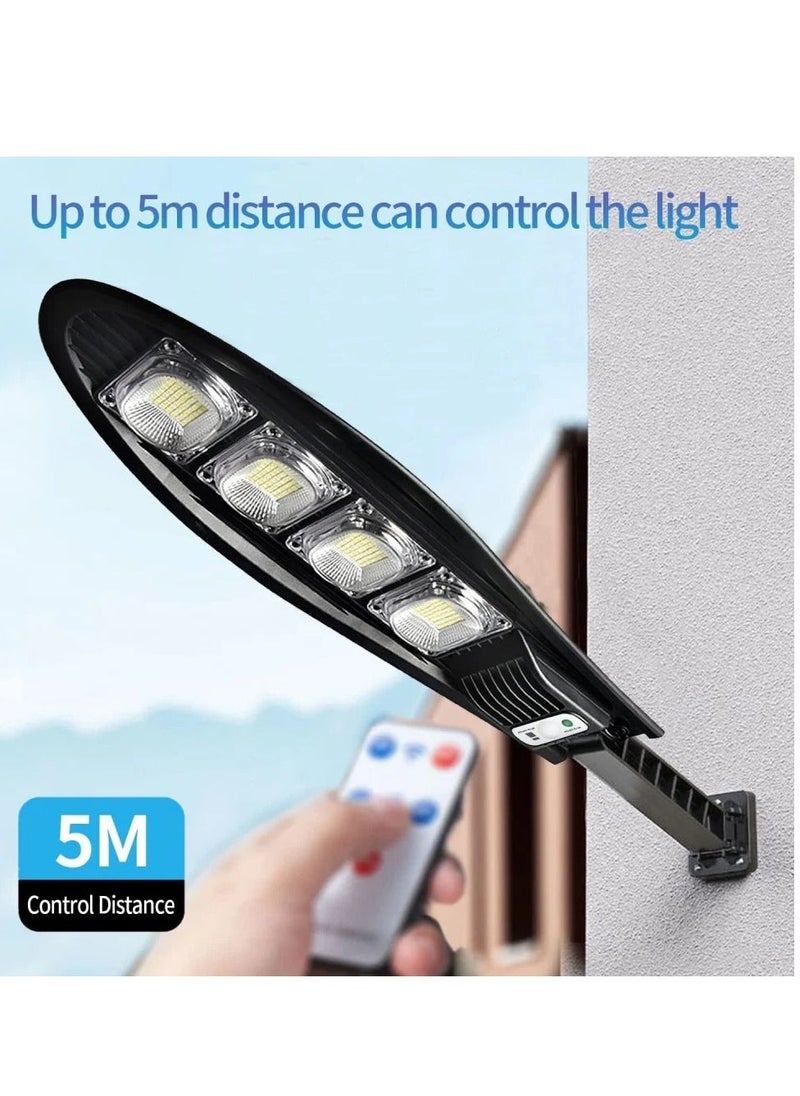 Generic Sumkyle Solar Wall Light Outdoor Motion Sensor Security Solar Street Light with Remote Control,Waterproof IP65 Solar Flood Light for Garden, Street, Deck,...  - Image 4
