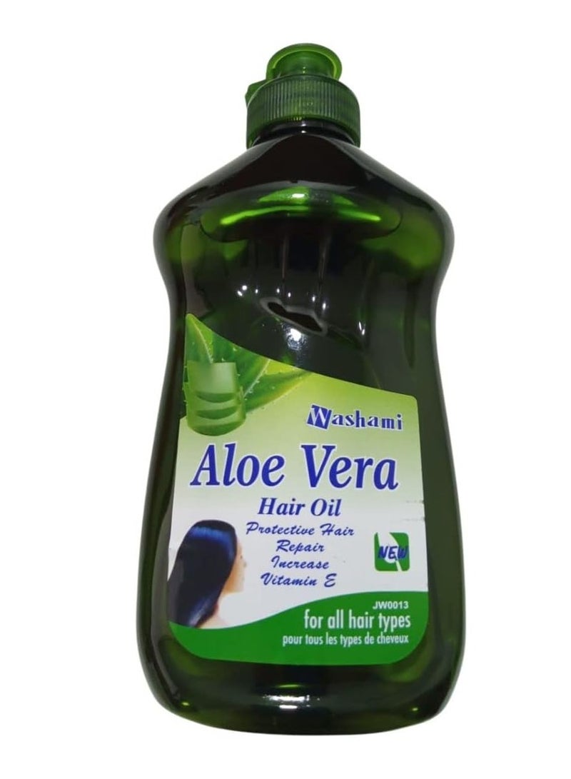 واشامي زيت الشعر المغذي ألوفيرا بليس من واشامي (250 مل) - Image 1