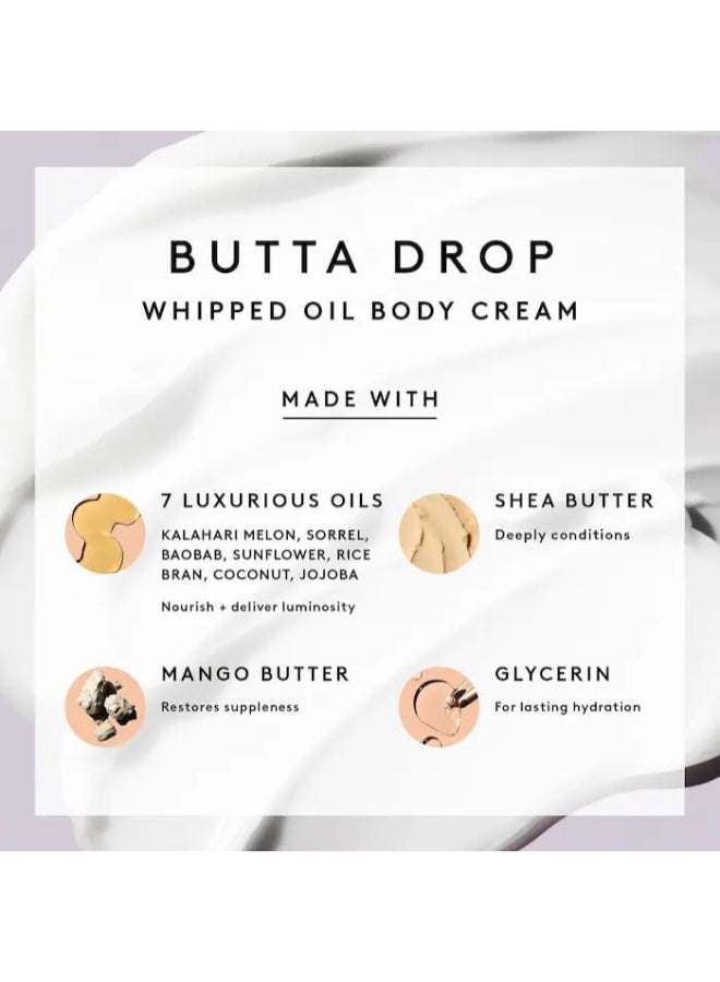 Fenty Skin Butta Drop Whipped Oil Body Cream with Tropical Oils & Shea Butter 75ml | Travel-Size Deeply Nourishing Whipped Body Cream for Soft Hydrated Glowing Skin | Lightweight Non-Greasy Moisturising Body Butter - Image 4