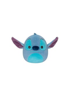 SQUISHMALLOW Squishmallows Official Kellytoy Plush Stitch - Disney Ultrasoft Stuffed Animal Toy Blue and Pink 7 inches SQK0303  - Image 1