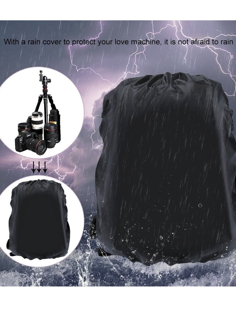 PULUZ Waterproof Camera Bag Case Travel DSLR Camera Backpack for SLR DSLR, Lenses, Accessories Backpack Laptop Tablet Backpack Compatible for Sony/Canon/Nikon Camera and Lens Tripod Accessories - Image 4