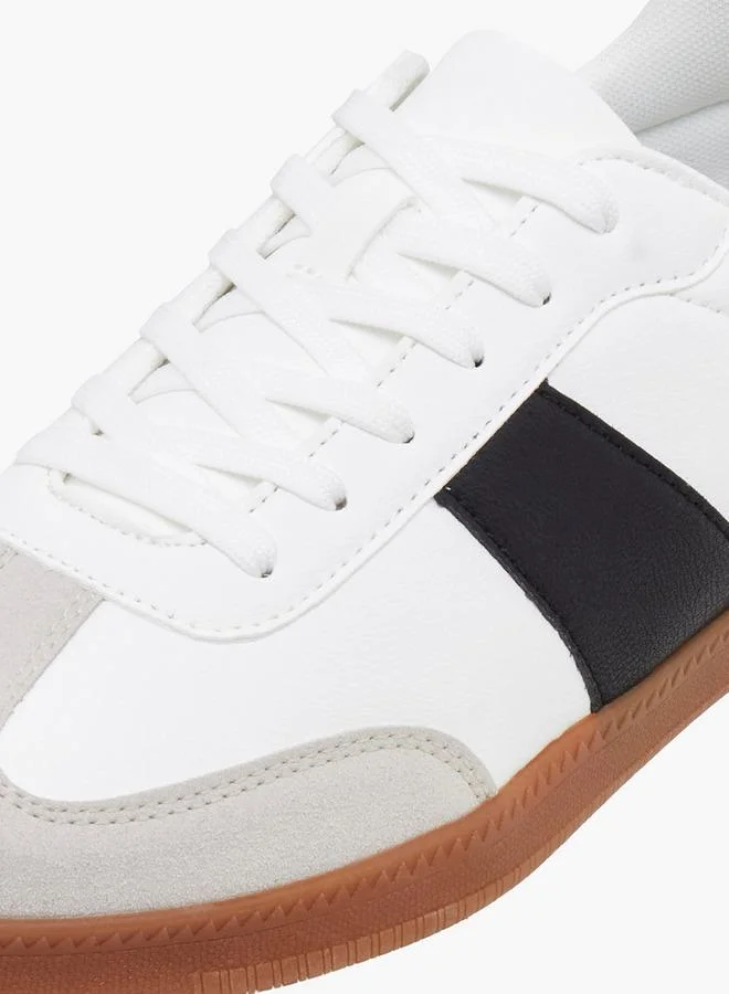 LBL by Shoexpress WHITE Men Lace-Up Ankle Sneakers for Men | Best Price UAE