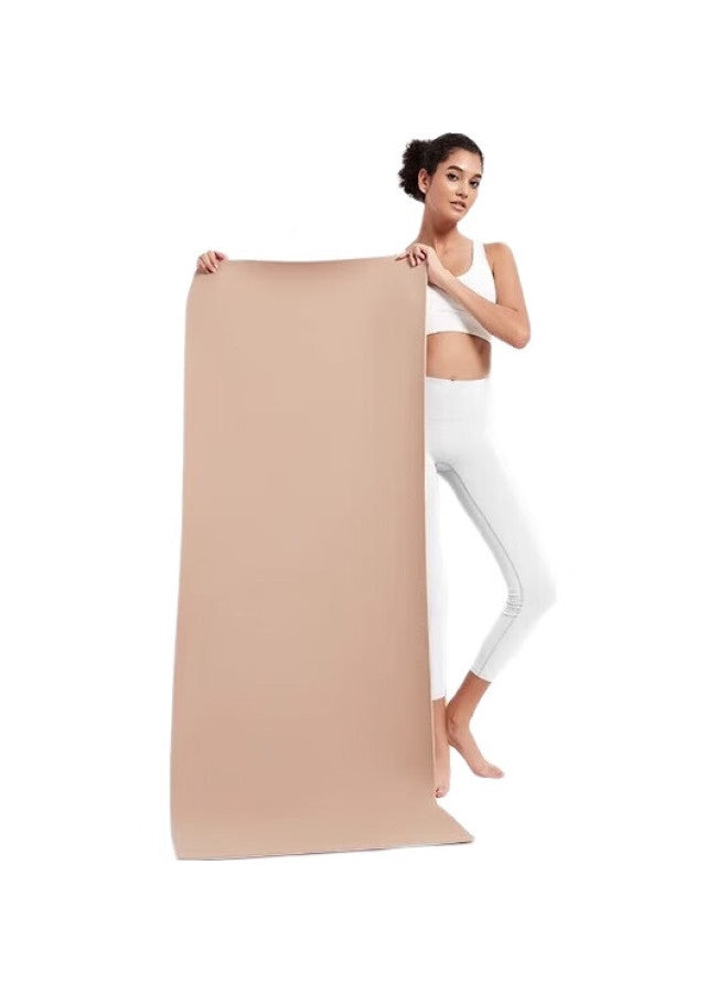 neumee Professional Yoga Natural Rubber Mat Anti-Slip Absorbent Dance Golden Bottom Light Luxury Gift Pink Gold - Image 3