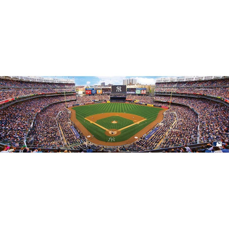 MasterPieces 1000 Piece Sports Jigsaw Puzzle MLB New York Yankees Center View Panoramic 13x39 - Image 3