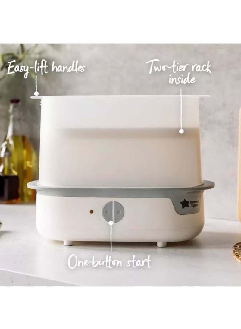 tommee tippee Baby Closer To Nature Complete Feeding Kit, 0 Months +,  White - Image 5