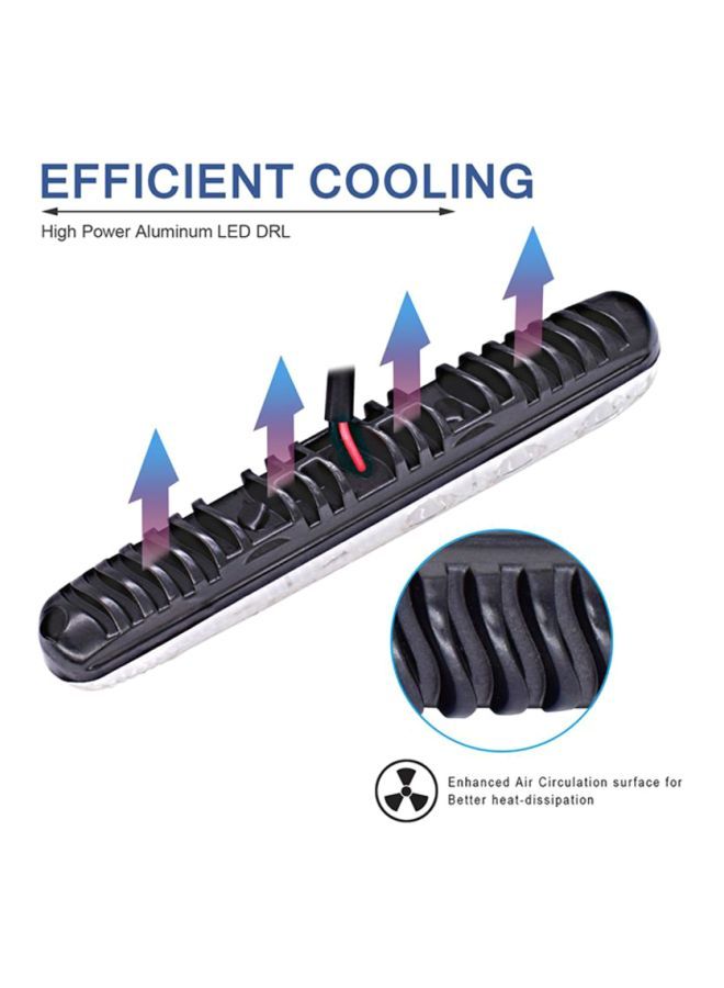 Loquat 2 -Piece 6 LED Daylight Driving Light - Image 3