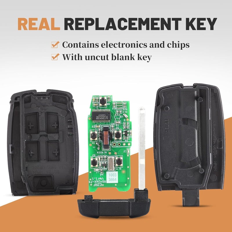 Keyecu 2008 2009 2010 2011 2012 Smart Remote Key Keyless Entry Fob 5 BTN for Land Rover LR2 315MHz FCC ID NT8TX9 - Image 4