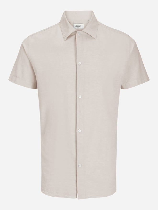 برودكت قميص بياقة سبريد بقصة عادية