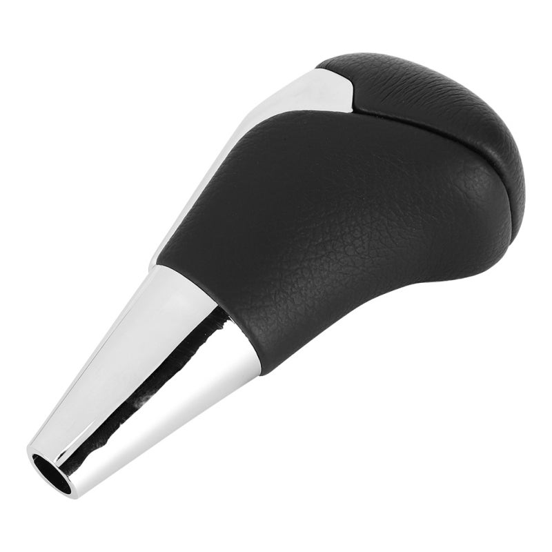 Gear Shift Knob: Leather Aluminum Construction - Precise Perfect Fit, Simple Fast Installation Automatic Shift Lever for Toyota Hilux Revo Fortuner 2005-2016 Car Interior - Image 2