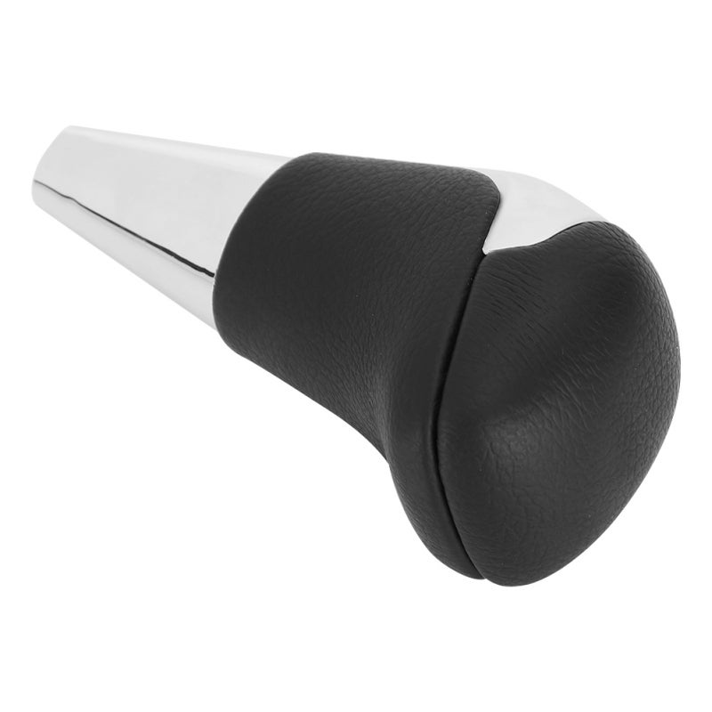 Gear Shift Knob: Leather Aluminum Construction - Precise Perfect Fit, Simple Fast Installation Automatic Shift Lever for Toyota Hilux Revo Fortuner 2005-2016 Car Interior - Image 1