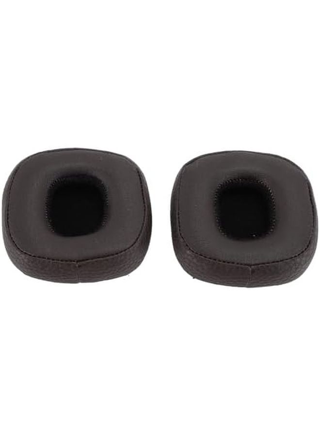 Major III Wireless On Ear Headphones Replacement Ear Pads Brown Protein Leather Cushions - Image 1