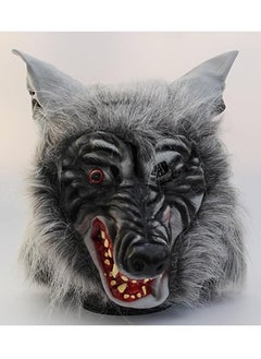 Brain Giggles BrainGiggles Scary Ware Wolf Mask, Durable, Adjustable Full Face Halloween Costume Mask for Men & Women, Masquerade & Halloween Cosplay Party face cover for adults ,(Ware Wolf Mask). 
