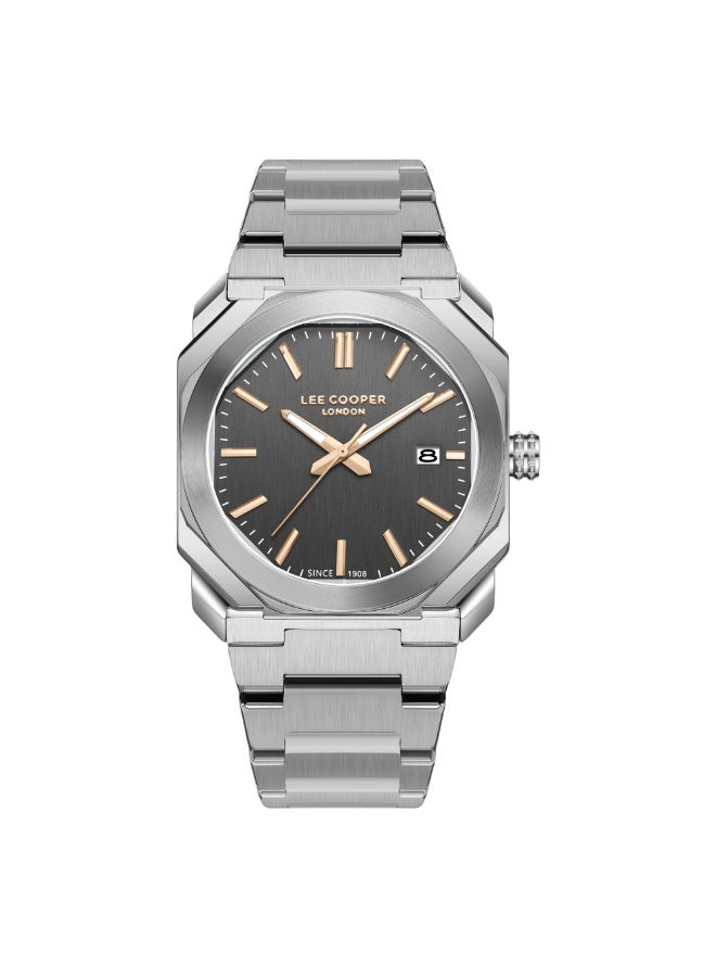 Lee Cooper ساعة يد معدنية للرجال LC08185.360 - 40 مم - Image 1