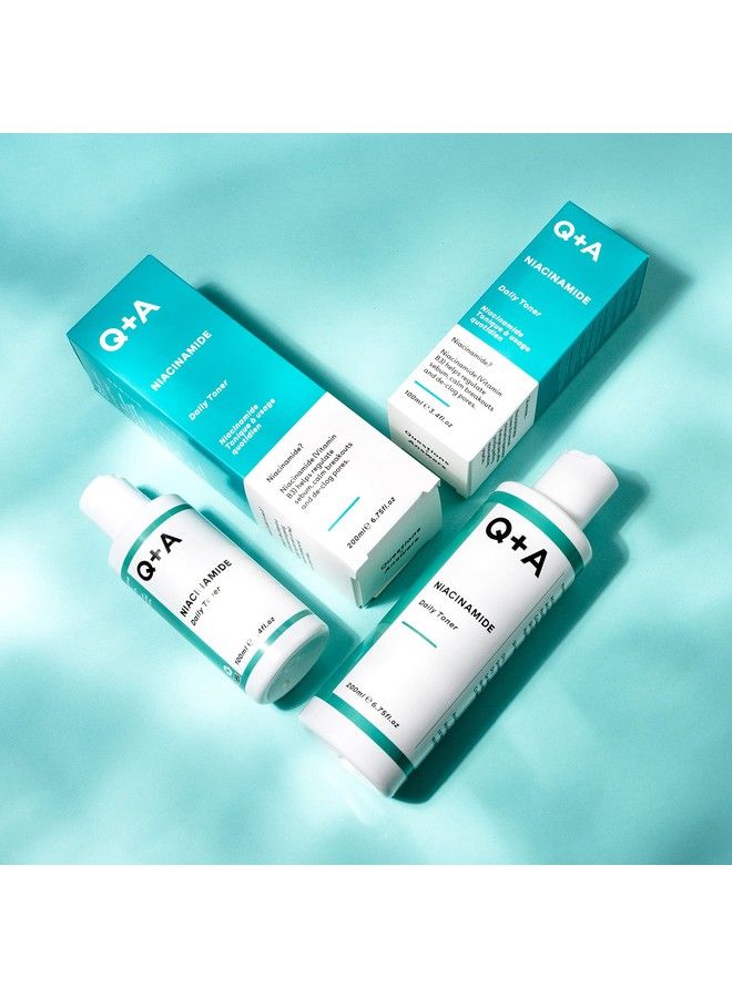 Q+A تونر يومي بالنياسيناميد. تونر للوجه لتهدئة البثور وإزالة انسداد المسام. 100 مل 3.4 أونصة سائلة - Image 4