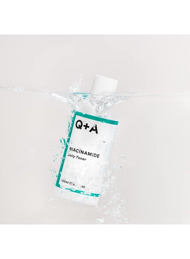 Q+A تونر يومي بالنياسيناميد. تونر للوجه لتهدئة البثور وإزالة انسداد المسام. 100 مل 3.4 أونصة سائلة - Image 3