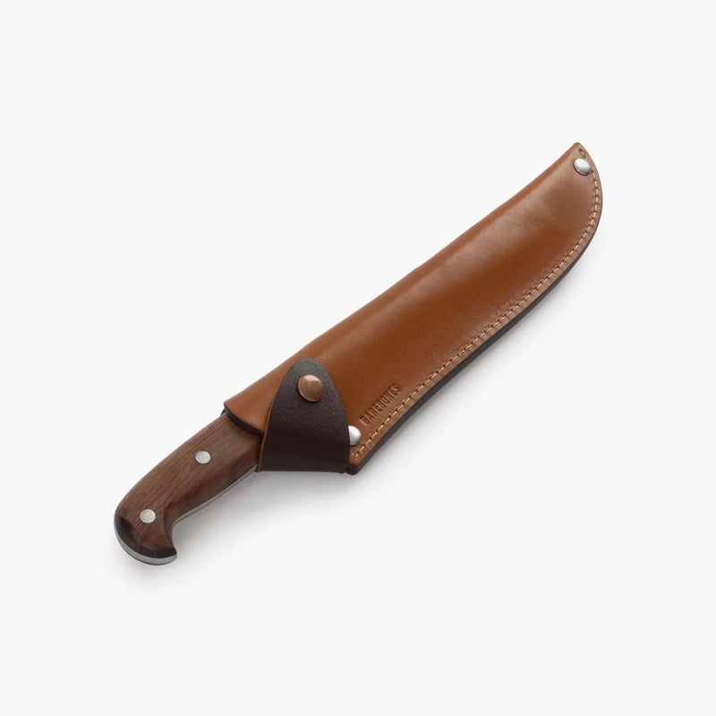 Barebones Wilderness Chef Knife with Leather Sheath - Image 2