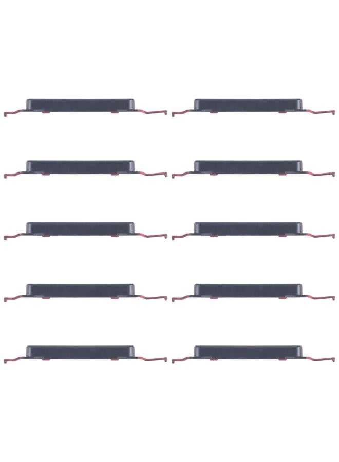erorex For Samsung Galaxy A16 5G SM-A166B 10pcs Volume Control Button (Black) - Image 1