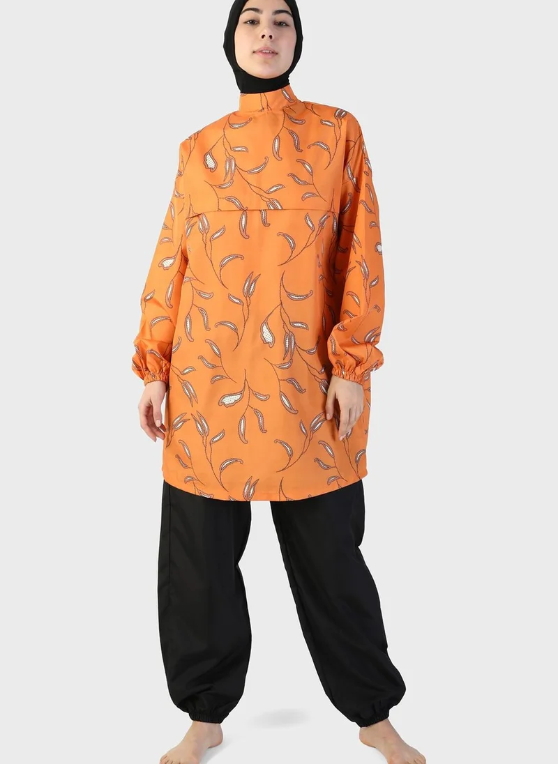 Mayo Bella by Modanisa Fully Covered Swimsuit