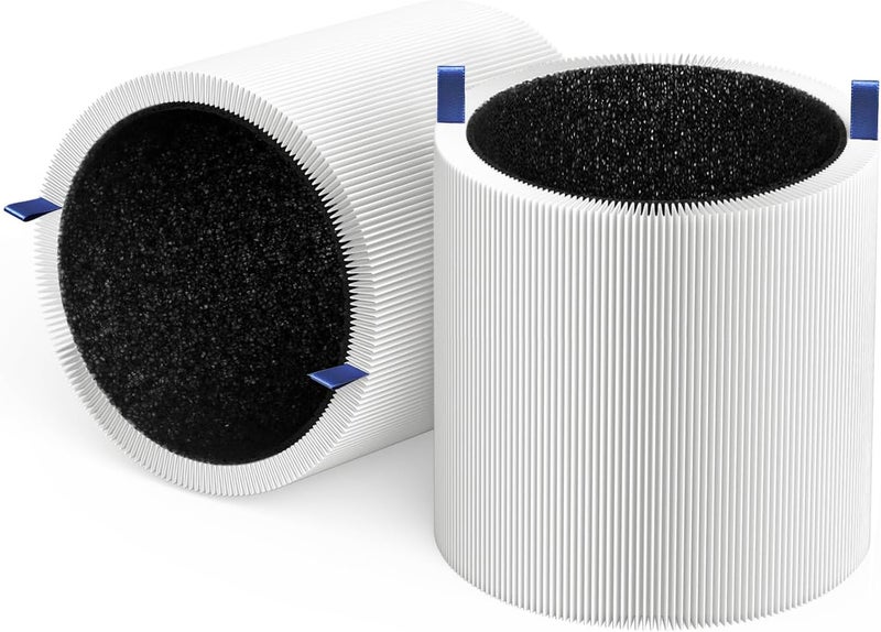 CHNPOFNT 311i Max Replacement Fil-ter Compatible with BLUEAIR Blue Pure 311i Max Air Purifier F3MAX ，blueair 311i max replacement filter。2 PACK H13 True HEPA & Activated Carbon Filter - Image 1