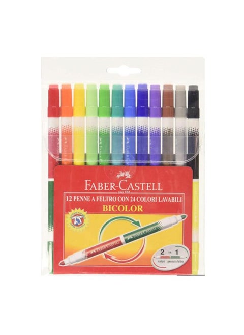 FC Fiberpen Washable 24cl Double Ended