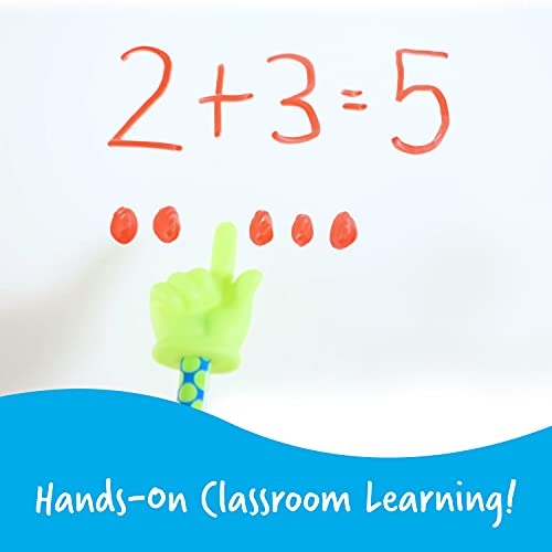 Learning Resources 15 Patterned Hand Pointers Set of 3 Pointer Finger Stick Teacher for Classroom for Focus for Reading Presentation Tools - Image 3
