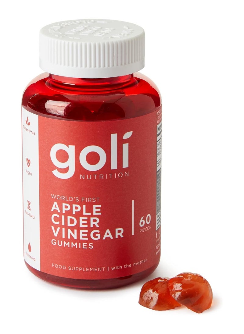 Goli - Nutrition World'S First Apple Cider Vinegar Gummy Vitamins 1 Month - Image 1
