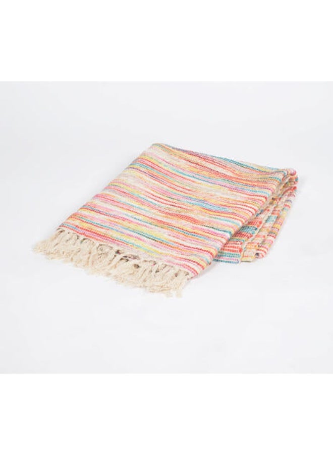 Bohemian Cotton Throw Blanket for All